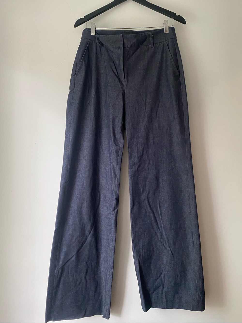 Women’s Dark Gray Wide-Leg Dress Pants